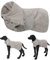 elropet Hundebademantel für kleine/mittlere/große Hunde XS - XL Bademantel BEIGE Microfaser SCHNELL TROCKNEND (M)