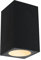 Paulmann 94710 LED Außenleuchte Wandleuchte Flame insektenfreundlich IP44 eckig 58x103mm 2200K 4W 265lm 230V 75° Anthrazit Metall Goldlicht