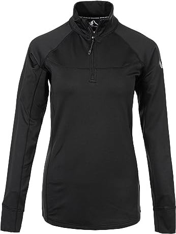 WHISTLER Damen Funktionsshirt 'Blume' mit Reißverschluss am Kragen Vielseitiges Funktionsshirt mit angenehmer Passform