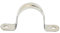 MACHSWON Pipe Strap Clamp 65mm 304 Stainless Steel Pipe Clips U Shaped Pipe Straps Saddle Clip Two Hole Tube Strap Tension Clips U-Tube Ring Hose Clamp