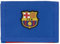 Safta Unisex Kinder M036a F.C. Barcelona 2. EQUIPACIÓN Kopfteil, Brieftasche, Geldbörse, bequem und vielseitig, Qualität und Widerstandsfähigkeit, 12,5 x 9,5 cm, Blau und Granat