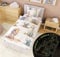 Carpe Sonno Kinder Bettwäsche 135x200 Kinder [Leuchtet im Dunkeln] Safari Tierkinder + 10 Spiele | 100% Baumwolle Oeko-Tex 100 | Leuchtende Kinderbettwäsche 135x200 | Tier Bettwäsche Kinder