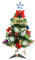 BUGUUYO 3D-Weihnachtsbaum-sternspitze 20 cm Abgestufte Ornamente Set Mit Christbaumkugeln Für Baumspitze