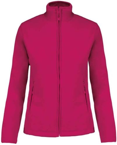 COOZO Ladies Maureen Micro Fleece Jacket - Fuchsia - M