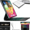 Snugg iPad Pro 13 Case with Keyboard (M4) with Apple Pencil Holder & Live Battery Display - Wireless Bluetooth Backlit Magic Keyboard 13 Case for iPad 13 Case with Keyboard - Black