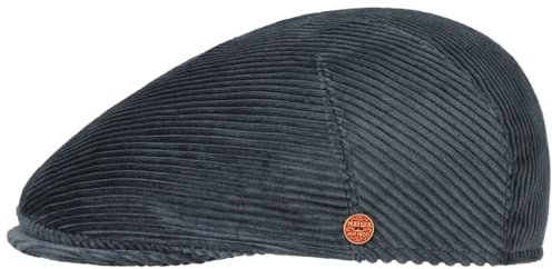 Mayser Sidney Cross Schirmmütze Made in EU Herren Sommer Winter blau 55 cm