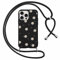 Foonary Coque pour Apple iPhone 16 Pro avec Cordon de Collier, Aesthetic Fleur Motif Étui Housse Réglable Lanyard Corde, Souple Silicone TPU Protection Case pour iPhone 16 Pro 6,3, Marguerite