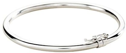 Agatha Bracelet jonc Lisa argent lisse