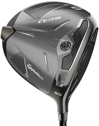 TaylorMade Qi35 Driver Golf Club, ottimizzato per lancio e rotazione ideali, distribuzione del peso personalizzabile per distanza e perdono