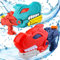 KIMIGO 2 Stück Wasserpistole für Kinder,Wasserspritzpistole Spielzeug,Wasserpistole mit großer Reichweite,Reichweite von 8-10m,Wasserpistole Spielzeug für Kinder Schwimmbad,Strand,Outdoor,Garten