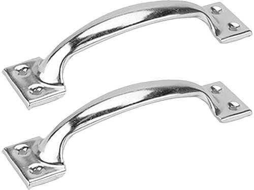 Angoily 2stücke Türgriff Für Garagentor Schiebetürgriff Edelstahl Ersatz Türgriff Für Holztore Schrankgriffe Terrassentürgriffe Innentürgriffe