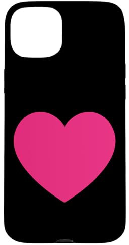 Cuore Rosa Custodia per iPhone 15 Plus