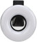 Plyisty LED Macro Lens, Clamp/Holder Macro Lens Filling Light 15 -fold Zoom for Eyelash Photography (Black)