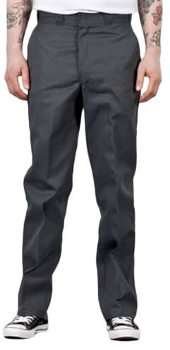 Dickies Men's 874 Original Work Pant Workwear Trousers, Charcoal Grey, M