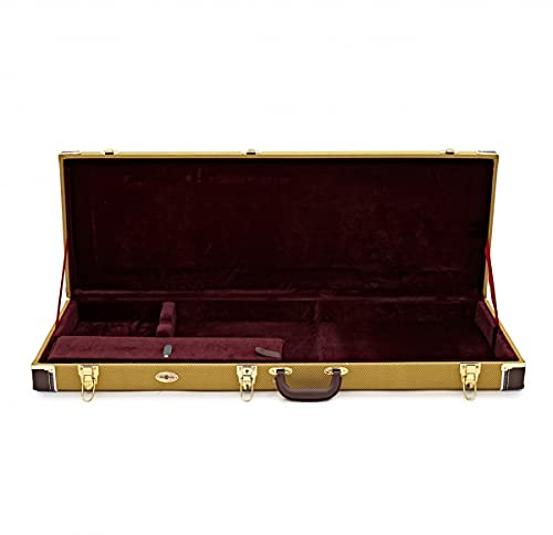 gear4music Custodia per Chitarra Elettrica, Tweed