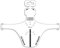 RRP Unisex 0700461506515 CX-Guard-Blanc, Schwarz, One Size