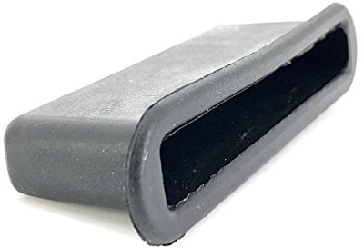 Soluko - Innesto A Cappuccio in Plastica MOD. 20-Porta Listello – Ricambio per Doghe 9Pz Nero Completo