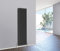 NRG 1500 x 380mm Traditional Anthracite Vertical Cast Iron Style Radiator Triple Panel