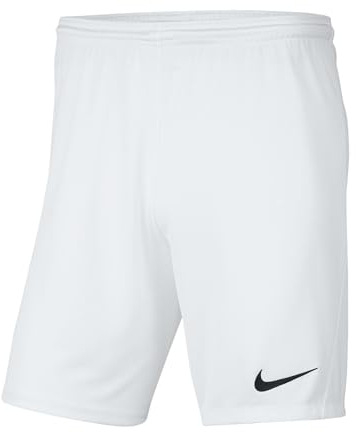 Nike Jungen Y Nk Df Park Iii Nb K Fußballshorts, Weiß/Schwarz, L EU