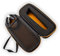 caseroxx Tasche und Kabel für TipToi Transport Aufbewahrung Etui Hülle in schwarz