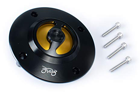 avdb-moto Tankdeckel Tankschloss Schnell Freigabe 1/4 kompatibel mit SUZUKI GSXF 1100 GSX-F 1988-1994, GSXR 400 GSX-R 1988-1996, RGV 250 1988-1998, GSXR 750 GSX-R 1988-1995 (Or)