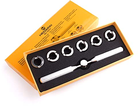 Apri cassa dell'orologio , piccolo e leggero dispositivo di rimozione della copertura del fondello dell'orologio , set di strumenti per la riparazione di chiavi inglesi per Oyster ,