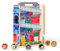 Melissa & Doug GO Tots L’immeuble des roulés-boulés en Bois avec 3 disques - Certifiés FSC