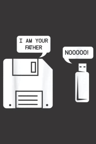 USB I am Your FATHER Funny Computer Geek Nerd Gift Idea Good: Daily Planner Notepad To Do Schedule, Medium 6x9 Inches, 120 Pages, Printed Cover