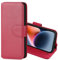 CHALK & HIDE - Lederhülle Case Cover für Apple iPhone 14 (6.1), Echtleder Hülle Entwurf gemacht Mit Kartensteckplatz, Magnetisch und Standfuß - Rosa Pink