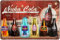 Targa in metallo vintage, targa in metallo retrò, decorazione da parete arrugginita, poster per bar, caffetteria, casa, garage, 20,3 x 30,5 cm