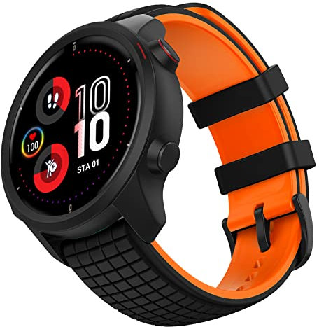 MYSNBKN Forerunner 245 Armband, 20mm Ersatzarmband aus weichem Silikon für Vivoactive 3 Music/Venu 2 plus/Vivomove 3/Luxe/Style/HR/Forerunner 245/645 Music