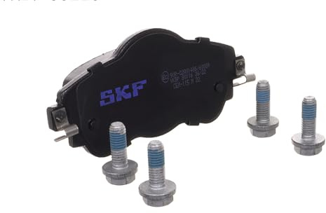 SKF Scheibenbremse Bremsbelag VKBP 80116-4er Set - Position Vorderachse Höhe 77 mm Länge 170 mm Breite 81 mm Dicke 18,5 mm - OE Qualität