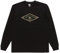 Quiksilver Diamond Logo Long Sleeve T-Shirt XL Black
