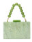 EVEOUT Clutches de Noche acrílico Mujer Elegante Bolso de Mano acrílico de Novia Bolsa de Hombro para Fiesta Prom Boda