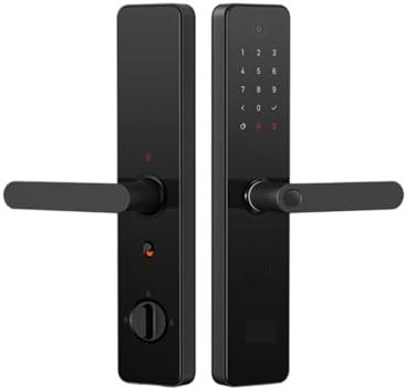 KANBUN Smart door lock Smart Door Lock 3D Semiconductor Fingerprint Recognition Electronic Doorbell Work Compatible For Home App Homekit