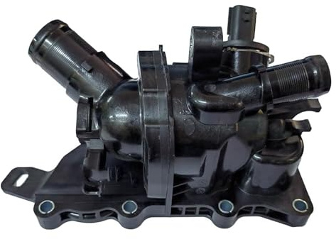 Partsline Boîtier de Thermostat compatible avec Kangoo III 1.3 TCe/DIG-T | Aussi compatible avec Clio V, Captur II, Captur, Duster, Qashqai. Réf. équivalentes : 110600260R, 110603305R