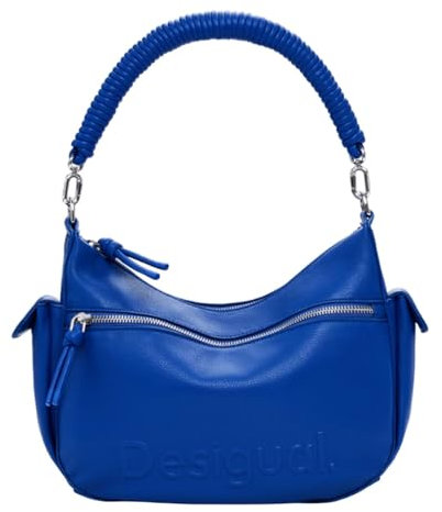 Desigual Damen 25SAXPBU Bag_Half Astana Fantasia, Blue