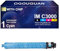 OGOUGUAN IM C3000 C3500 Tonerkartusche für Ricoh IMC3000 IMC3500 842251 842252 842253 842254 für Savin Lanier IMC3000 IMC3500 Drucker (1 Cyan)