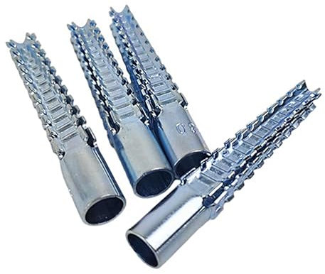YZTONGPAO Lot de 100 ancrages pour cloison sèche (vis non incluses), tuyaux d'extension pour murs creux, tube d'expansion de boulons en ciment, trous de vis dénudés de fixation (M8 x 32)