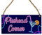 Lustiges Pisshead Corner MDF-Schild mit Neon-Effekt und Cocktail-Grafik – humorvolles Wandschild für Zuhause, Bar, Männerhöhle, Gartenhaus Dekor – Geschenk für Getränkeliebhaber, Barkeeper und