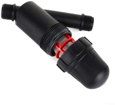 Regolatore di pressione e filtro per sistemi di irrigazione a goccia garantisce una pressione dell'acqua costante e previene gli intasamenti