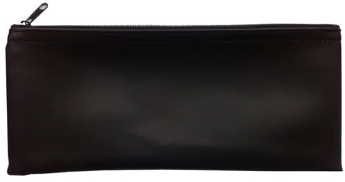 Replacement Zipper Microphone Pouch Bag Case for Shure SM58 Pro XLR Dynamic Microphone with On/Off Switch - Professional Studio & Live Performance Size 4.5x9.7 Leather, Black
