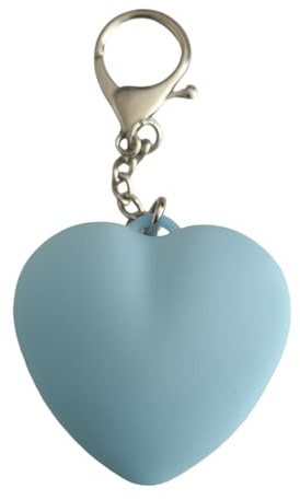 Fyrdyn Heart Shaped Purse Light Handbag Light | Purse Glow Heart Shaped Lights Rechargeable | LED Automatic Glow Hearts Flashlight Keychain for Tote, Wallet | for Women Girls Mother Friends