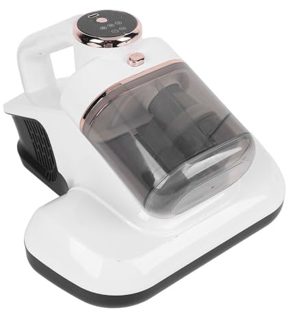 TOPINCN Matratzen-Staubsauger, 10.000 Pa, Starke Saugleistung, 253,7 Nm, Tiefenreinigung, Bett-Staubsauger mit 400 Ml Mülleimer, für Kissen, Laken, Sofa, Plüschtiere