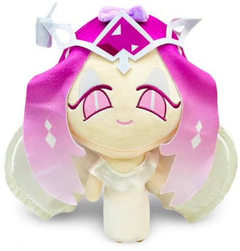 Dlishka Cookie Run Kingdom Plüschtier, Weiches Gaming-Stofftier für Kinder & Erwachsene, Niedliches Charakter-Plush, Geschenk für Fans (Eternal Sugar)
