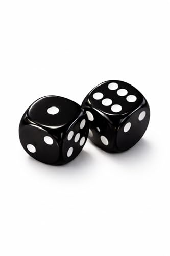 Glückswürfel/Schwerpunkt-Würfel im 2er Set | Der ultimative Party-Gag für Trinkspiele & Wetten | Witziger Scherzartikel für Freunde & Kollegen