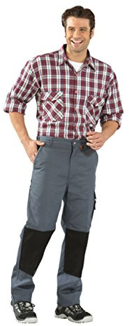 Planam Unisex Canvas Bundhose Canvas 320 Größe 102 in braun/schwarz (1er Pack)