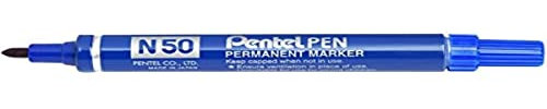 Pentel N50-CE Aluminiumgehäuse, 1 Stück blau