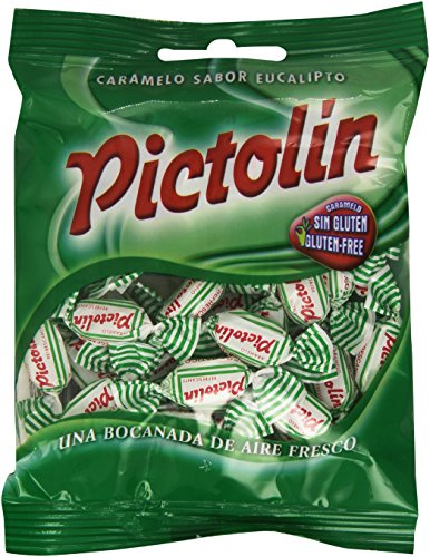 Pictolin Eucalipto - Caramelos sabor eucalipto, Bolsa de 100gr