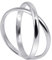 MATERIA Damen Ring 925 Sterling Silber Wickelring breit filigran Schmuck Silberring mit Geschenk Box SR-78-Gr 59